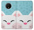 S3542 Cute Cat Cartoon Etui Coque Housse pour OnePlus 7T