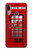 S0058 British Red Telephone Box Etui Coque Housse pour Motorola Moto E6 Plus, Moto E6s