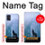 S0935 Loup Hurlant dans la forêt Etui Coque Housse pour Samsung Galaxy A51