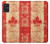 S1603 Drapeau du Canada Vieux Millésime Etui Coque Housse pour Samsung Galaxy A51