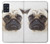 S1852 Chien carlin Etui Coque Housse pour Samsung Galaxy A51