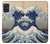 S2389 Hokusai La grande vague de Kanagawa Etui Coque Housse pour Samsung Galaxy A51