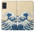 S2790 Hokusai Sous la vague au large de Kanagawa Etui Coque Housse pour Samsung Galaxy A51
