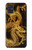 S2804 Dragon d'or imprimé chinois Etui Coque Housse pour Samsung Galaxy A51