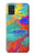 S2942 Peinture Coup de pinceau Etui Coque Housse pour Samsung Galaxy A51
