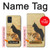 S3229 Affiche de chat millésimé Etui Coque Housse pour Samsung Galaxy A51
