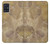 S3240 Pierre en marbre jaune Etui Coque Housse pour Samsung Galaxy A51