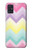 S3514 Arc en ciel Zigzag Etui Coque Housse pour Samsung Galaxy A51