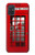 S0058 Cabine téléphonique Etui Coque Housse pour Samsung Galaxy A71