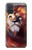 S0691 Peinture Leo Etui Coque Housse pour Samsung Galaxy A71