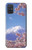 S1060 Mont Fuji Sakura fleur de cerisier Etui Coque Housse pour Samsung Galaxy A71