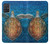 S1249 Tortue de mer Etui Coque Housse pour Samsung Galaxy A71