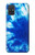 S1869 Tie Dye Bleu Etui Coque Housse pour Samsung Galaxy A71
