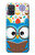 S2521 Nerd Mignon Chouette Dessin animé Etui Coque Housse pour Samsung Galaxy A71