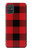S2931 Rouge Buffle motif de vérification Etui Coque Housse pour Samsung Galaxy A71