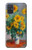 S2937 Claude Monet Bouquet de tournesols Etui Coque Housse pour Samsung Galaxy A71