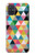 S3049 Triangles Couleurs vibrantes Etui Coque Housse pour Samsung Galaxy A71
