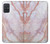 S3482 Imprimer Graphique marbre rose Etui Coque Housse pour Samsung Galaxy A71