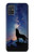 S3555 Loup Hurlant Million étoiles Etui Coque Housse pour Samsung Galaxy A71