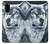 S0123 Loup blanc Etui Coque Housse pour Samsung Galaxy S20