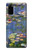 S0997 Claude Monet Nymphéas Etui Coque Housse pour Samsung Galaxy S20