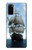 S1096 Bateau à voile dans un océan Etui Coque Housse pour Samsung Galaxy S20