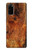 S1140 Bois graphique Etui Coque Housse pour Samsung Galaxy S20