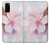 S1415 Fleur de Sakura Art Etui Coque Housse pour Samsung Galaxy S20