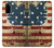 S2349 Old American Drapeau Etui Coque Housse pour Samsung Galaxy S20