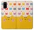 S2442 Chat mignon drôle Dessin animé Etui Coque Housse pour Samsung Galaxy S20