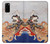 S2496 Japon Art Utagawa Kuniyoshi Tamatori Etui Coque Housse pour Samsung Galaxy S20