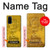 S2618 Un Kilo Lingot d'or Etui Coque Housse pour Samsung Galaxy S20