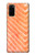S2700 Poisson Saumon graphique Etui Coque Housse pour Samsung Galaxy S20