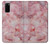 S2843 Texture en marbre rose Etui Coque Housse pour Samsung Galaxy S20