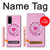 S2847 Rose Rétro téléphone Rotatif Etui Coque Housse pour Samsung Galaxy S20