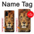S2870 Lion Roi des Bêtes Etui Coque Housse pour Samsung Galaxy S20
