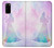 S2992 Princesse Pastel Silhouette Etui Coque Housse pour Samsung Galaxy S20