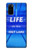 S3136 La vie dans la voie rapide Piscine Etui Coque Housse pour Samsung Galaxy S20