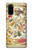 S3145 Constellation antique Carte du ciel étoilé Etui Coque Housse pour Samsung Galaxy S20