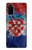 S3313 Croatie Drapeau graphique Football Millésime Etui Coque Housse pour Samsung Galaxy S20 S3313 Croatie Drapeau graphique Football Millésime Etui Coque Housse pour Samsung Galaxy S20