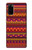 S3404 Aztèques Motif Etui Coque Housse pour Samsung Galaxy S20
