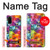 S3477 Motif abstrait de diamant Etui Coque Housse pour Samsung Galaxy S20