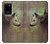 S0931 Loup Blanc Noir Etui Coque Housse pour Samsung Galaxy S20 Plus, Galaxy S20+