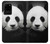 S1072 Panda Etui Coque Housse pour Samsung Galaxy S20 Plus, Galaxy S20+