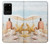 S1425 Seashells sur la plage Etui Coque Housse pour Samsung Galaxy S20 Plus, Galaxy S20+