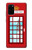 S2059 Angleterre britannique Cabine téléphonique Minimaliste Etui Coque Housse pour Samsung Galaxy S20 Plus, Galaxy S20+