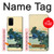 S2075 Katsushika Hokusai Le Inume Pass Kai Etui Coque Housse pour Samsung Galaxy S20 Plus, Galaxy S20+