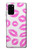 S2214 Bisous Lèvres roses Etui Coque Housse pour Samsung Galaxy S20 Plus, Galaxy S20+