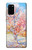 S2450 Van Gogh Fleur de Pêcher Etui Coque Housse pour Samsung Galaxy S20 Plus, Galaxy S20+