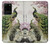 S2773 Paon Peinture brosse chinoise Etui Coque Housse pour Samsung Galaxy S20 Plus, Galaxy S20+